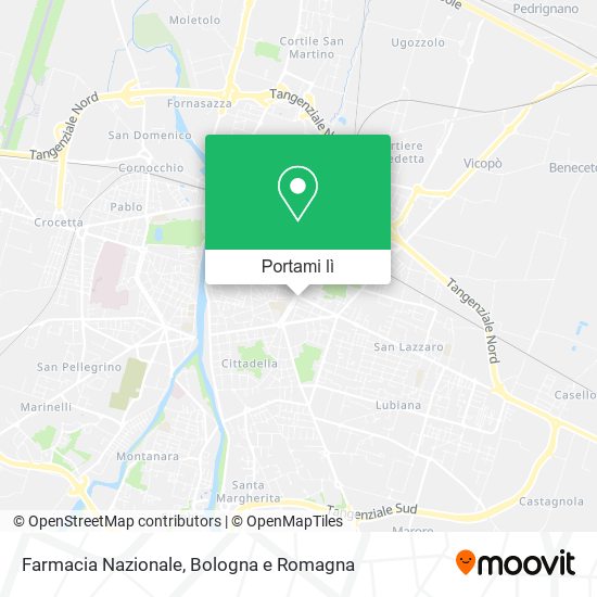 Mappa Farmacia Nazionale