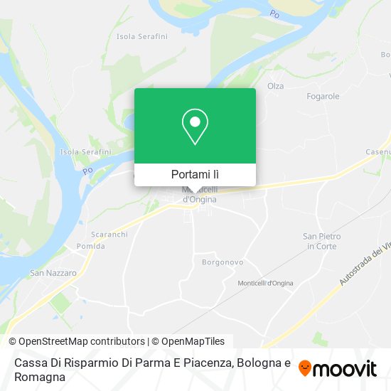 Mappa Cassa Di Risparmio Di Parma E Piacenza