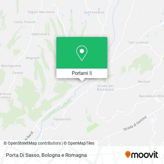 Mappa Porta Di Sasso