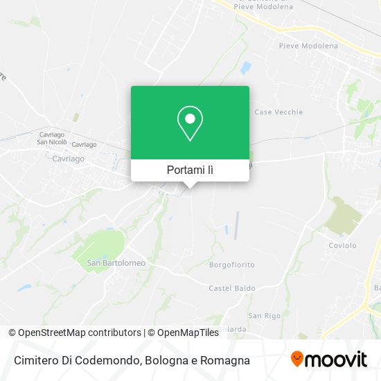 Mappa Cimitero Di Codemondo
