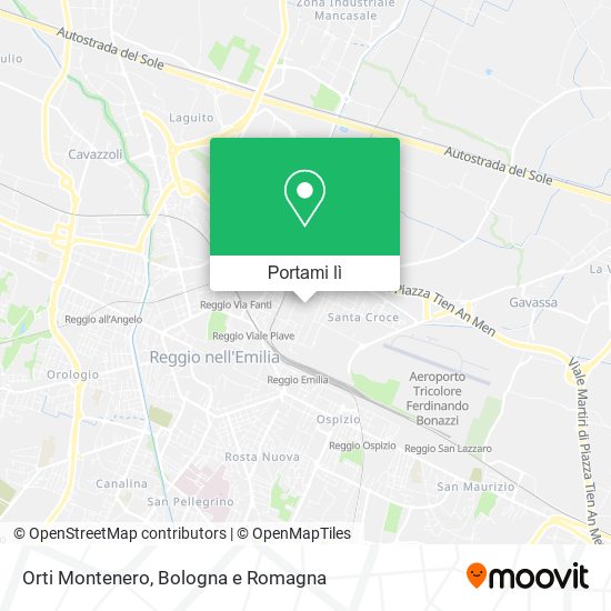 Mappa Orti Montenero