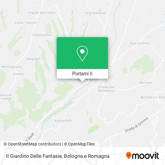 Mappa Il Giardino Delle Fantasie