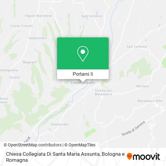 Mappa Chiesa Collegiata Di Santa Maria Assunta