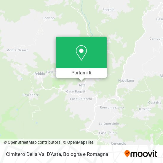 Mappa Cimitero Della Val D'Asta