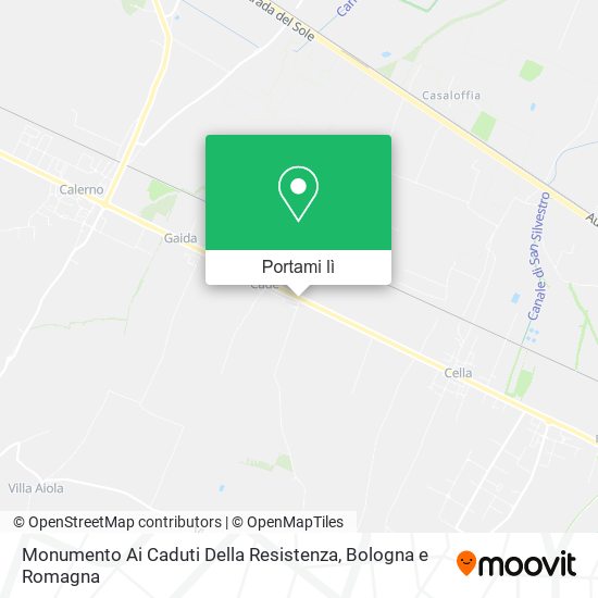 Mappa Monumento Ai Caduti Della Resistenza