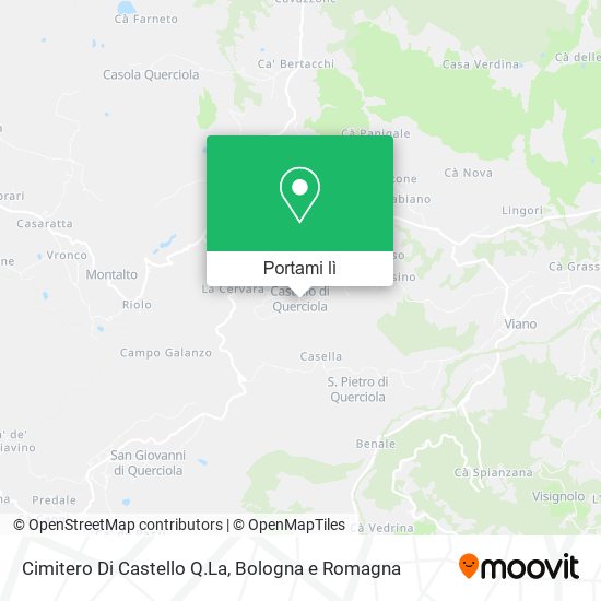 Mappa Cimitero Di Castello Q.La