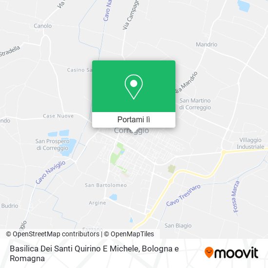 Mappa Basilica Dei Santi Quirino E Michele
