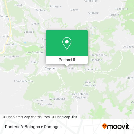 Mappa Pontericò