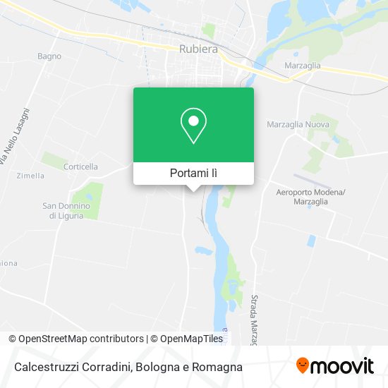 Mappa Calcestruzzi Corradini