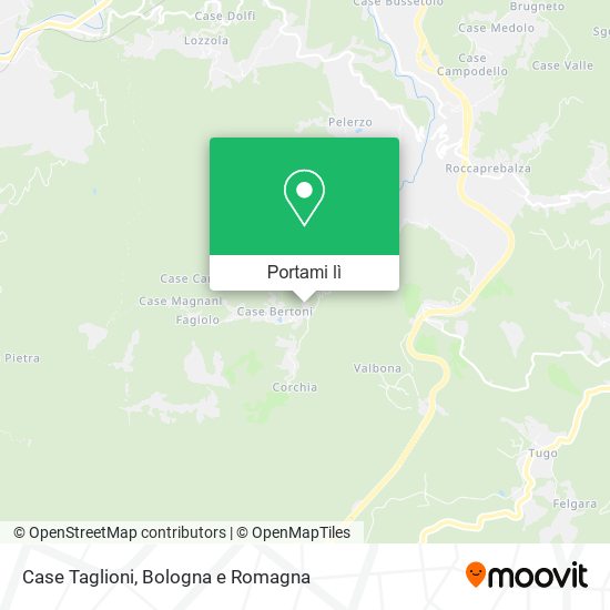 Mappa Case Taglioni