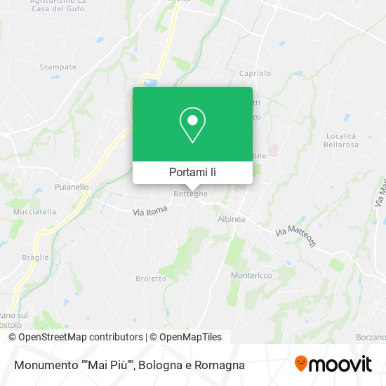 Mappa Monumento ""Mai Più""