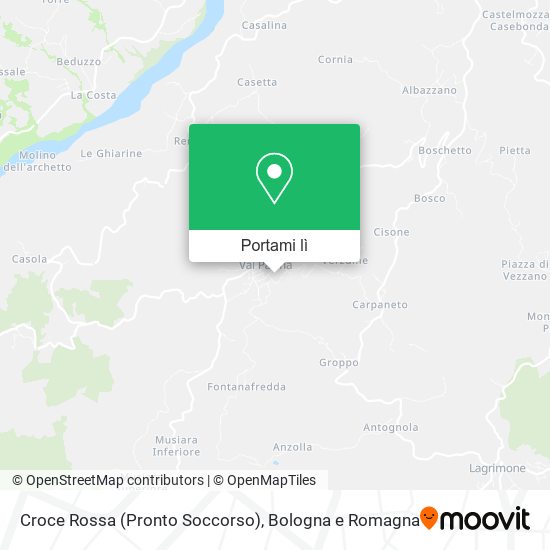 Mappa Croce Rossa (Pronto Soccorso)