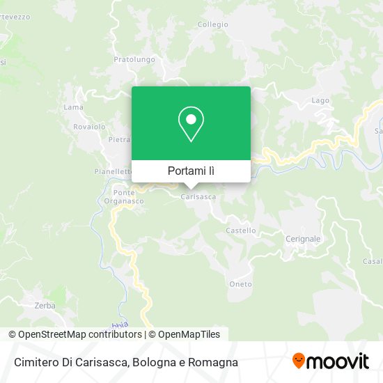 Mappa Cimitero Di Carisasca