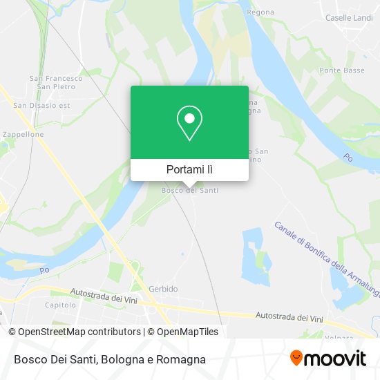 Mappa Bosco Dei Santi