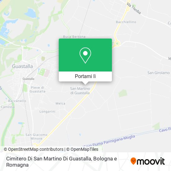 Mappa Cimitero Di San Martino Di Guastalla