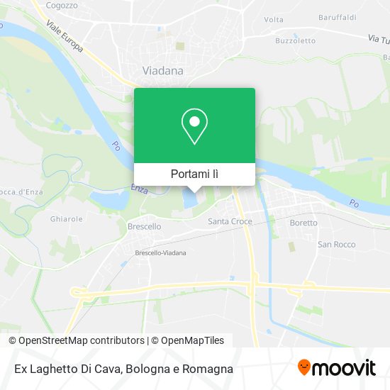 Mappa Ex Laghetto Di Cava