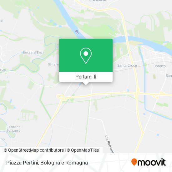 Mappa Piazza Pertini