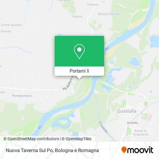 Mappa Nuova Taverna Sul Po