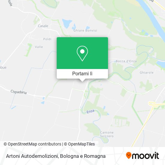 Mappa Artoni Autodemolizioni