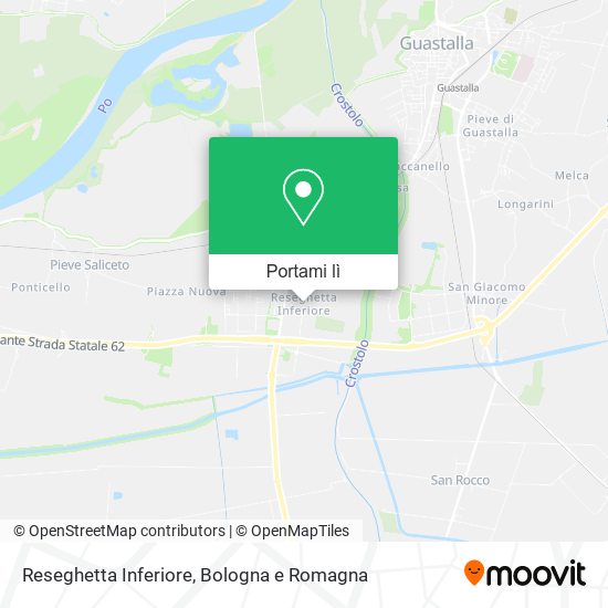 Mappa Reseghetta Inferiore