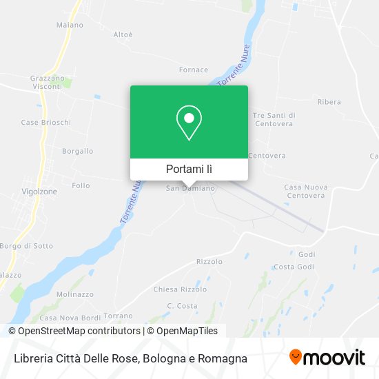 Mappa Libreria Città Delle Rose
