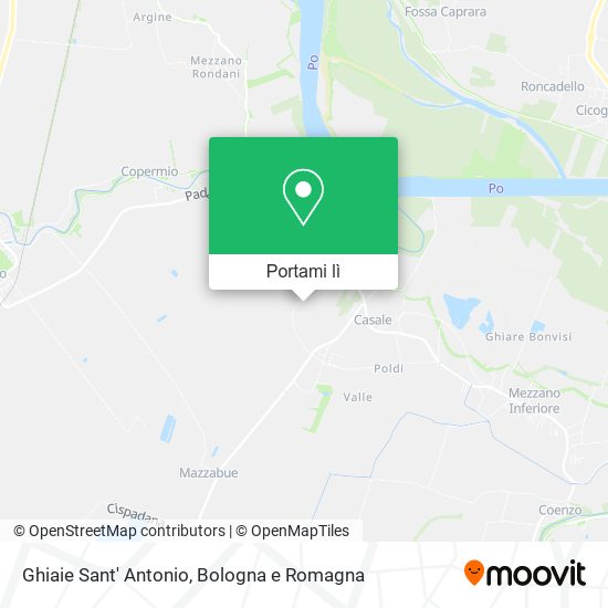 Mappa Ghiaie Sant' Antonio
