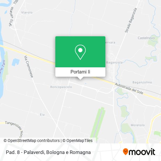 Mappa Pad. 8 - Palaverdi