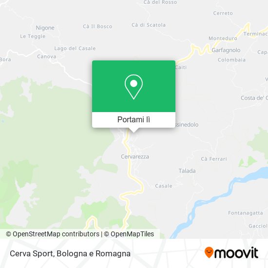 Mappa Cerva Sport