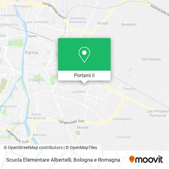 Mappa Scuola Elementare Albertelli