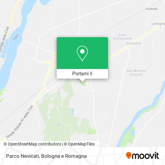 Mappa Parco Nevicati