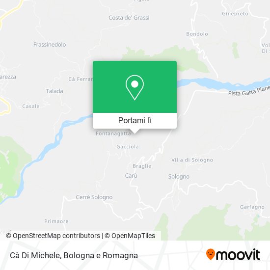 Mappa Cà Di Michele