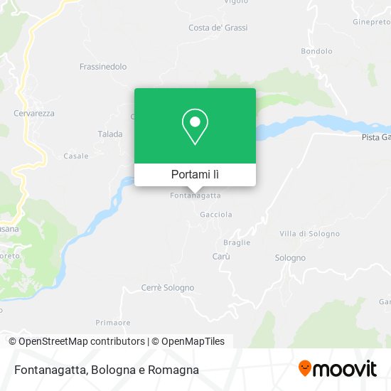 Mappa Fontanagatta