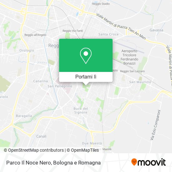 Mappa Parco Il Noce Nero