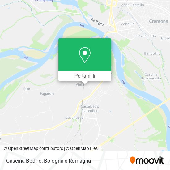 Mappa Cascina Bpdrio