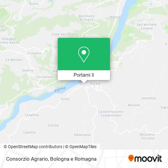 Mappa Consorzio Agrario