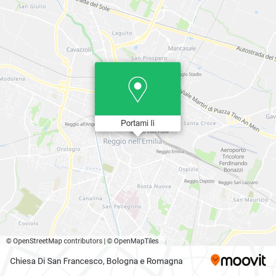 Mappa Chiesa Di San Francesco
