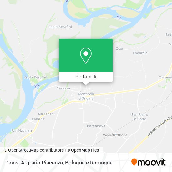 Mappa Cons. Argrario Piacenza