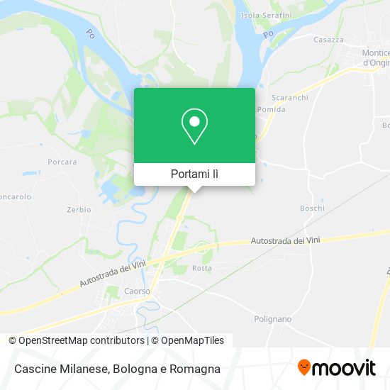 Mappa Cascine Milanese