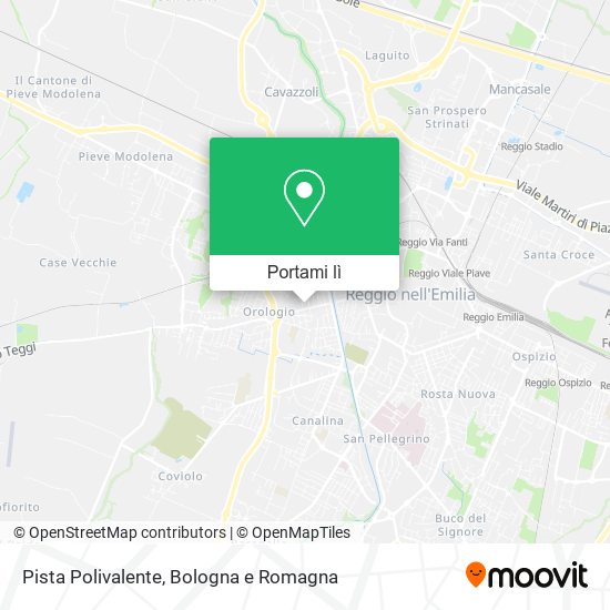 Mappa Pista Polivalente
