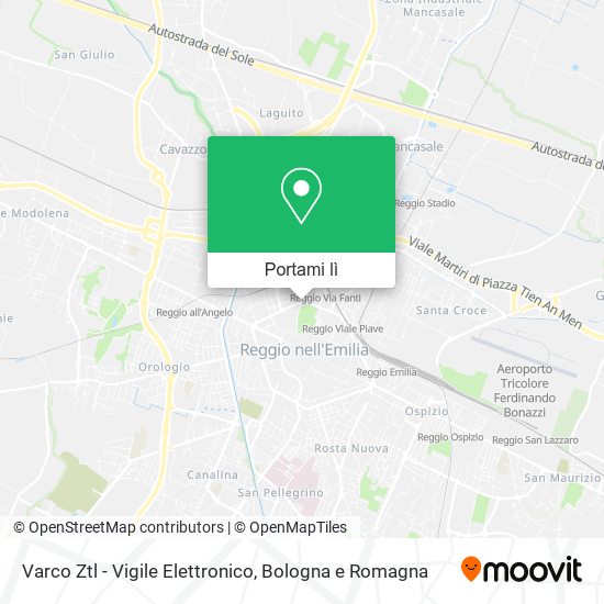 Mappa Varco Ztl - Vigile Elettronico
