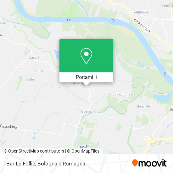 Mappa Bar Le Follie