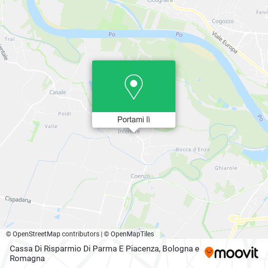 Mappa Cassa Di Risparmio Di Parma E Piacenza