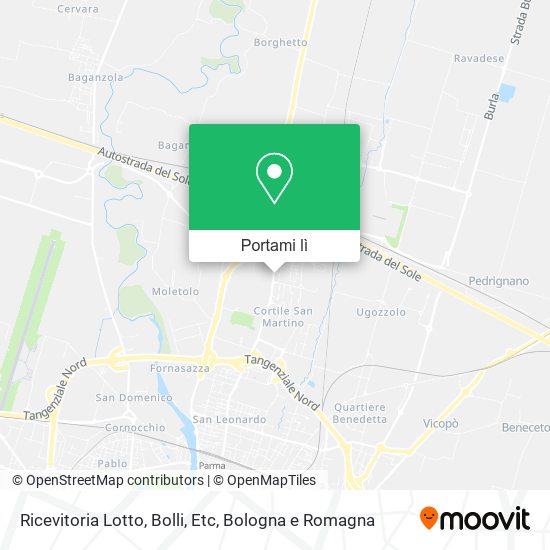Mappa Ricevitoria Lotto, Bolli, Etc