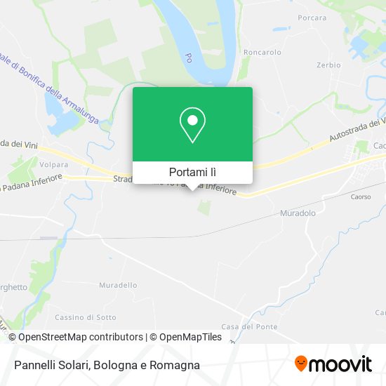 Mappa Pannelli Solari