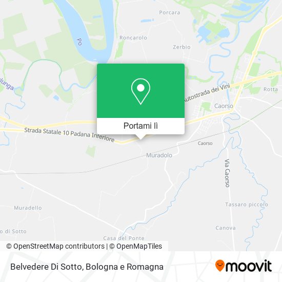 Mappa Belvedere Di Sotto