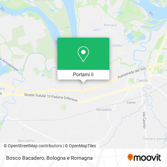 Mappa Bosco Bacadero