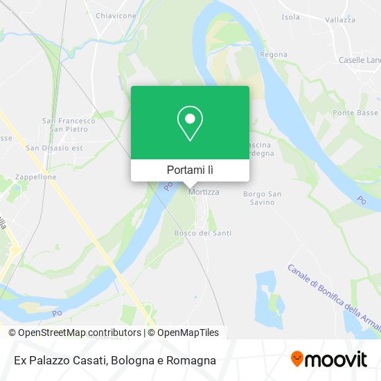 Mappa Ex Palazzo Casati