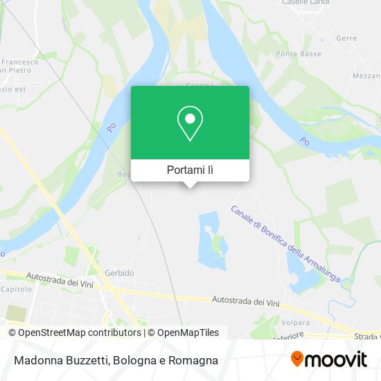 Mappa Madonna Buzzetti