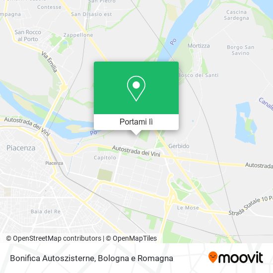 Mappa Bonifica Autoszisterne