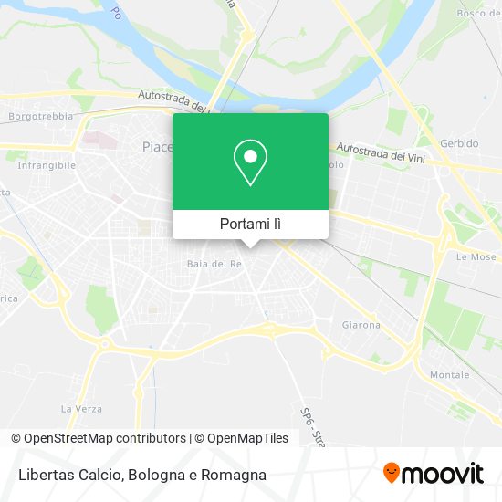 Mappa Libertas Calcio
